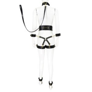 The Art of Bondage: Multi - colored Leather Bondage Sets, Unlock Unique Charms