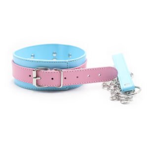 Sweet Two - Tone Leather Collar Set