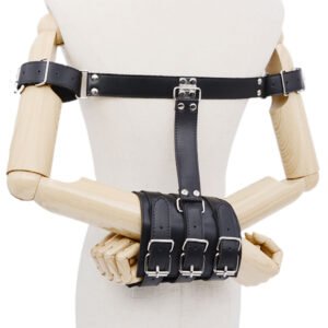 Leather Double - Arm Restraint Strap