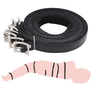 Leather Restraint Strap Set