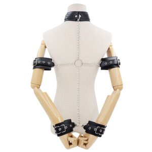 Multi - colored Leather Restraint Chain Set