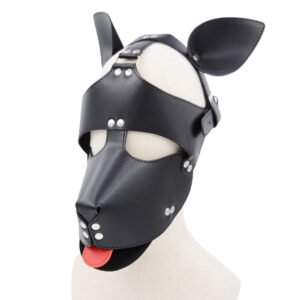 Enchanting Beast - shaped Leather Fetish Hood